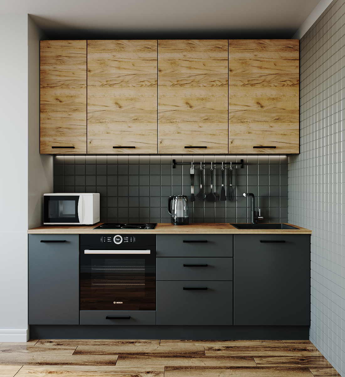 Кухонный гарнитур Дели 2200 мм