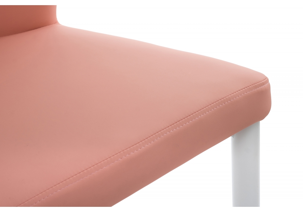 Стул Дарси розово/белый
